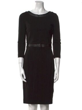 Gucci Bateau Neckline Knee-Length Dress